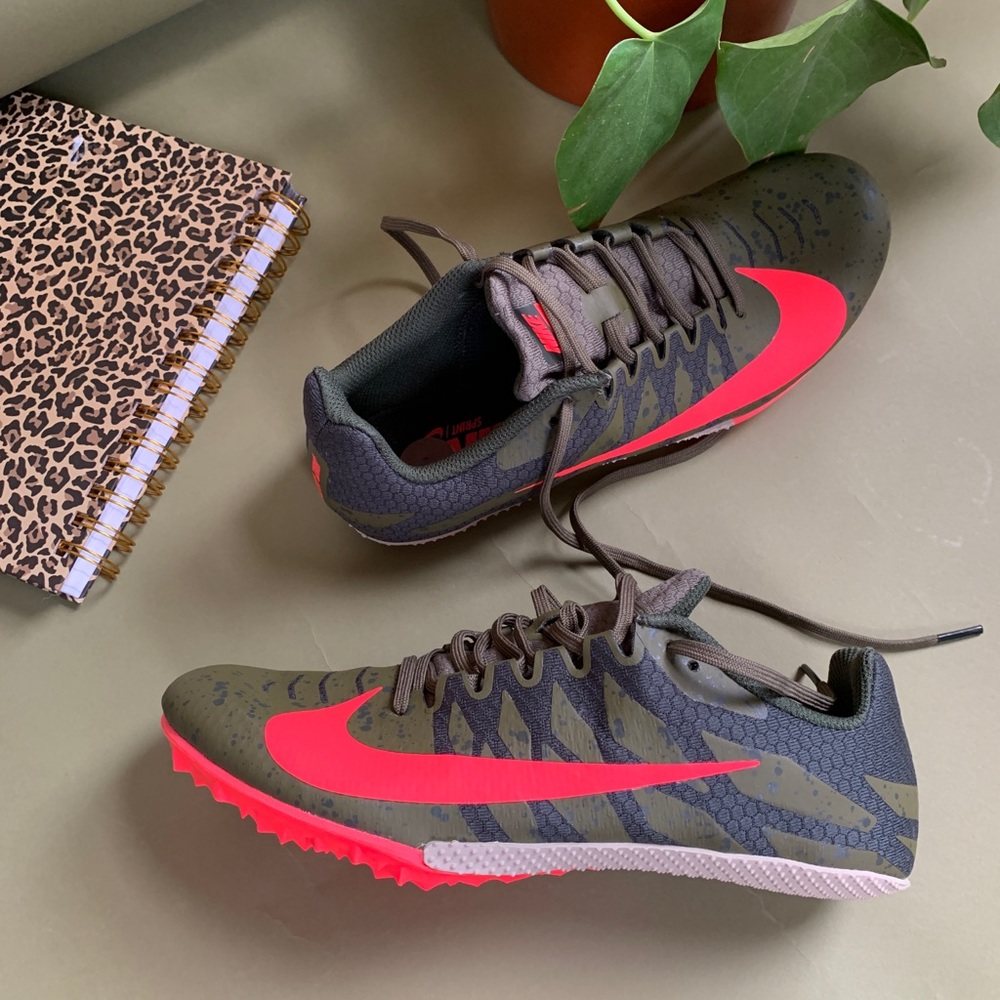 Hot Pink Nike Track Sprint Racing Shoes